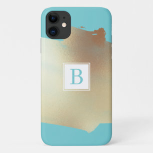 Imitat Goldfolie Schnürsenkel Einfach Monogramm Tü Case-Mate iPhone Hülle
