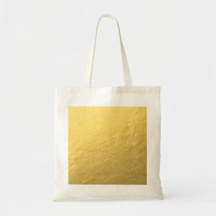 Imitat-Goldfolien-Effekt gedruckt Tragetasche