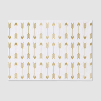 Imitat-Goldfolien-Pfeil-Muster Seidenpapier