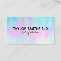 Imitat Holographische Visitenkarte