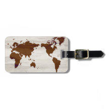 Imitat-hölzerner Weltkarten-kundenspezifischer