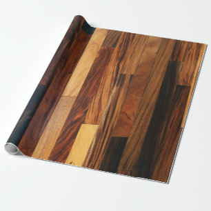Imitat Holzfußböden Geschenkpapier