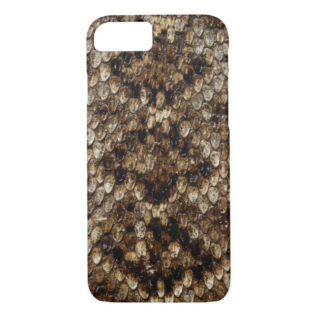 Imitat-Klapperschlange Snakeskin Case-Mate iPhone Hülle (Rückseite)