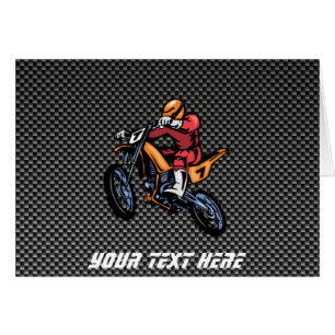 Imitat-Kohlenstoff-FaserMotocross