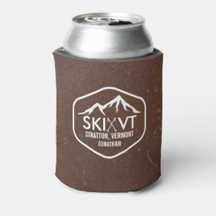 Imitat-Leder Ski-Vermonts Stratton Stowe Dosenkühler