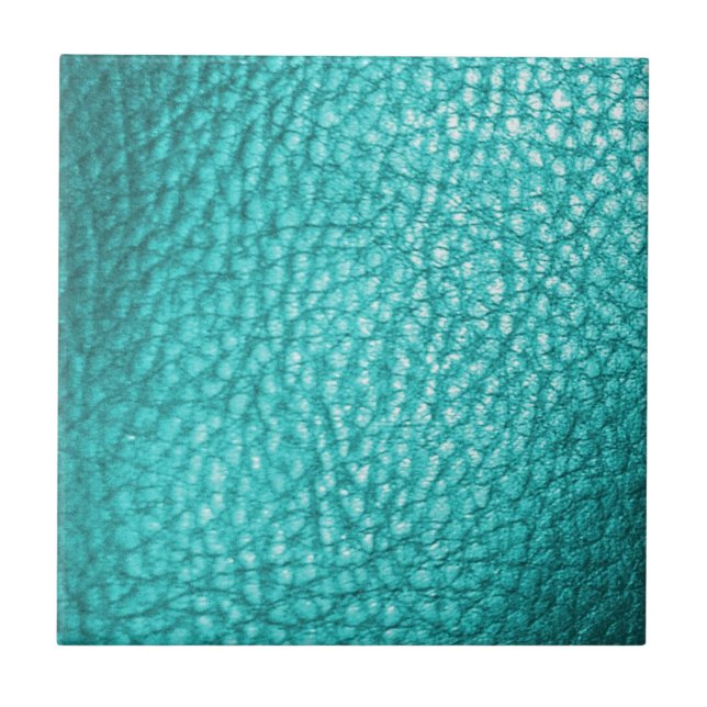 Imitat Ocean Clear Blue Leather Tile - Design Soli Fliese (Vorderseite)