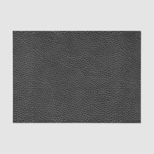Imitat-schwarzes Leder Seidenpapier (Vorderseite)