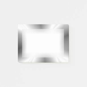 Imitat silberne metallische Posten-it® Anmerkungen Post-it Klebezettel