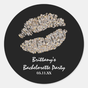 Imitat-silbernes Runder Aufkleber