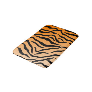 Imitat-Tiger-Druck Badematte