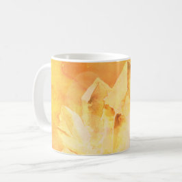 *~* Imitat-Zitrinheilende Kristallenergie Chakra Kaffeetasse