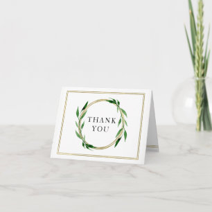 Imitatdanken goldene Wreath-Hochzeit Ihnen zu Dankeskarte