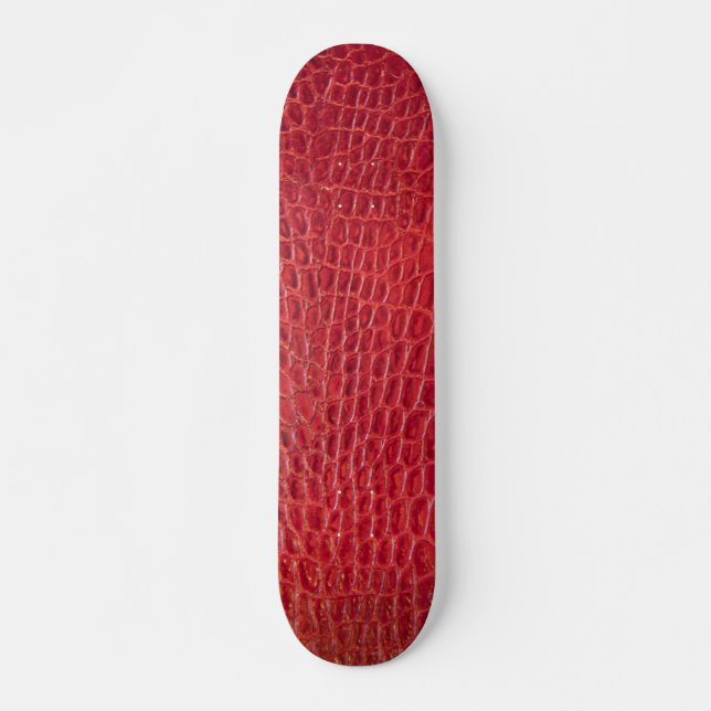 Imitate Alligatorenleder Skateboard (Vorne)