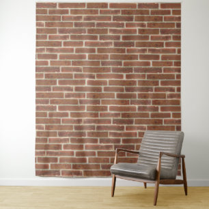 Imitate Alte Braune Mauer Wandteppich