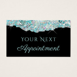 Imitate aquamariner Glitzer nach Ablauf der Termin