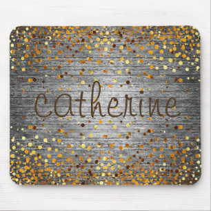Imitate aus Confetti Glitzer Mousepad