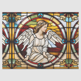 Imitate aus festem Glas Engel für Decoupage Craft  Seidenpapier