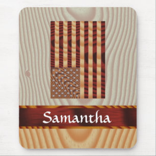Imitate aus Holz Mousepad