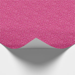 Imitate aus Papier, rosa Glitzer Geschenkpapier