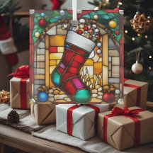 Imitate aus rotem Strumpf