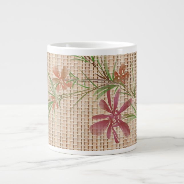 Imitate Bamboo Original Art Jumbo Tasse (Vorderseite)