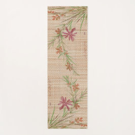 Imitate Bamboo Originale Kunst, Dichtung und Musik Yogamatte