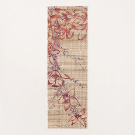 Imitate Bamboo Originale Kunst, Dichtung und Musik Yogamatte