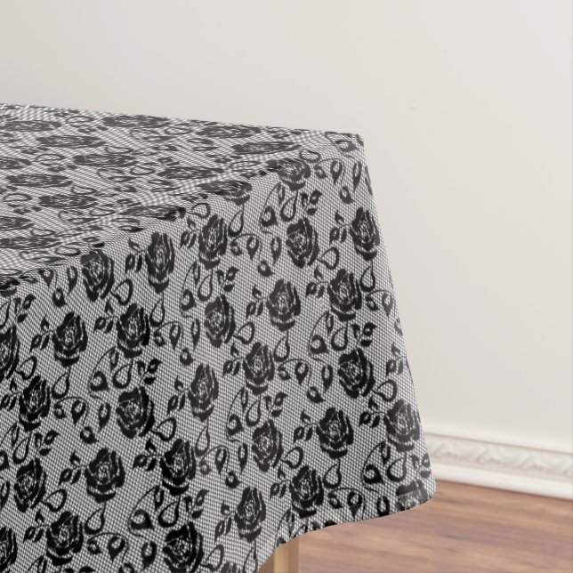 Imitate Black Lace Tableclout Tischdecke (Beispiel)