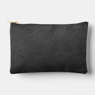 Imitate Black Leather Zubehörtasche