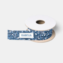 Imitate Blauer Glitzer Textur mit benutzerdefinier