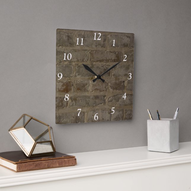 Imitate Brillenwand Quadratische Wanduhr (Büro)