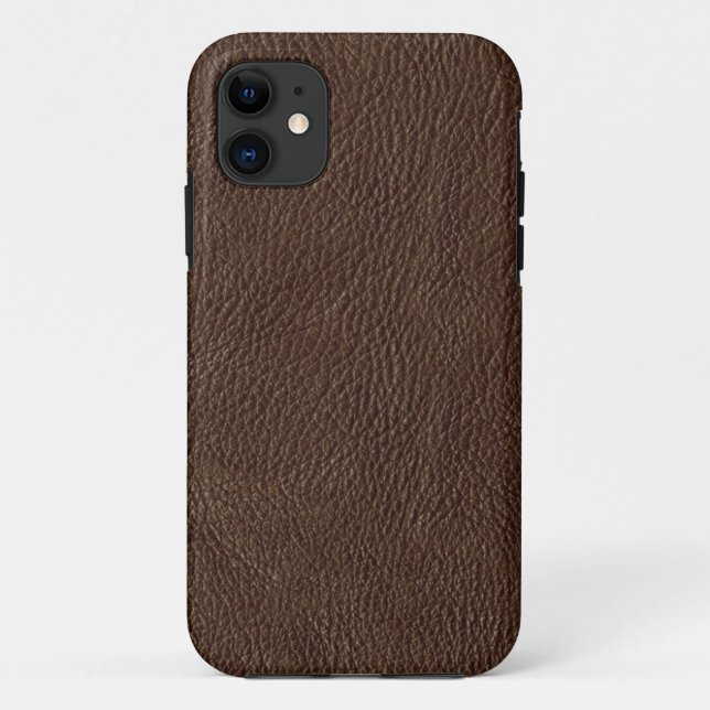 Imitate Brown Leather iPhone 5s Fall Case-Mate iPhone Hülle (Rückseite)