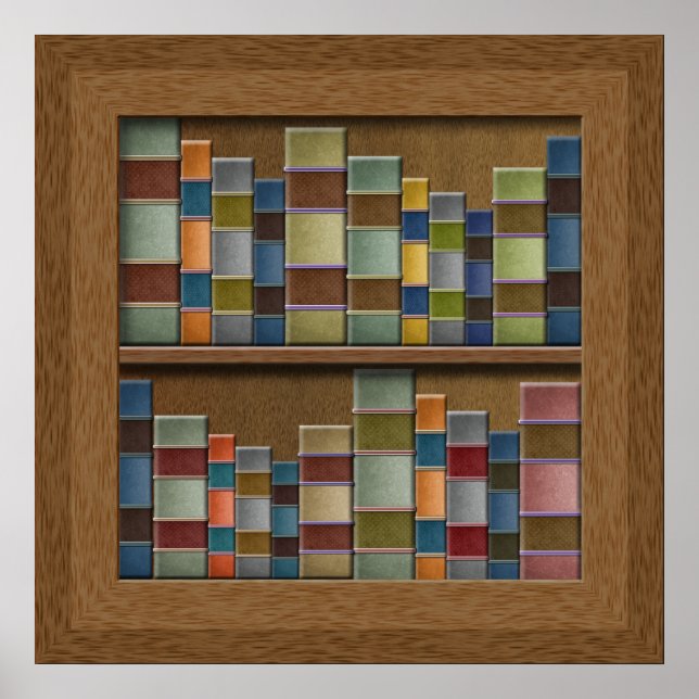 Imitate Buchstäbchen-Unterschlupf Poster (Vorne)