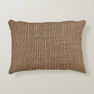 Imitate Burlap Textured Pattern Dekokissen