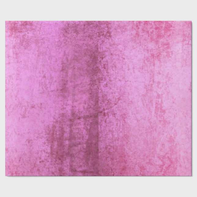 Imitate Burst Pink Velvet Geschenkpapier (Saum)