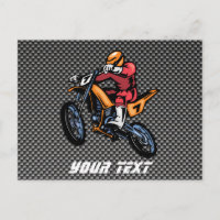 Imitate Carbon Fibre Motocross