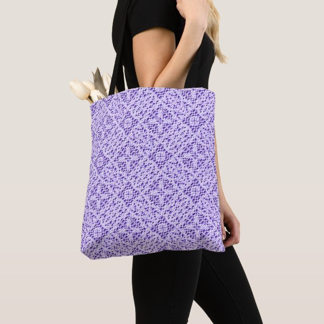 Imitate Crochet Mauve Tasche (Von Nahem)
