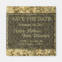 Imitate Diamond und Gold Glitzer Look