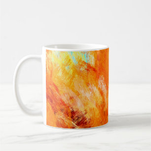 Imitate digitaler Pinselstrich nahtlose Textur. Co Kaffeetasse