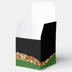 Imitate Emerald Green Marbour Agate Zeitgenössisc Geschenkschachtel