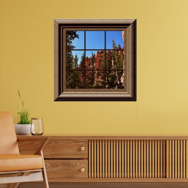 Imitate Fenster Relaxen Bryce Canyon Utah Poster (Wohnzimmer 2)
