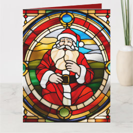 Imitate festgehaltenes Glas Karte