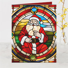 Imitate festgehaltenes Glas Karte