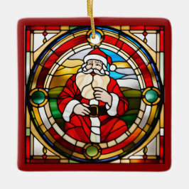 Imitate festgehaltenes Glas Keramikornament