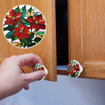 Imitate Festgläser Poinsettia