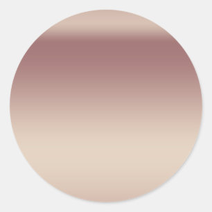 Imitate Fohlen Rose Gold Blank Template Runder Aufkleber