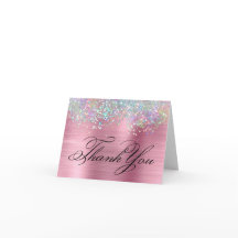 Imitate Funkelnd holografischer Glitzer Rosa Foil