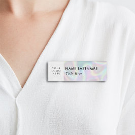 Imitate für benutzerdefinierte Logos Holografische Namenschild