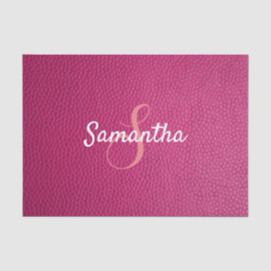 Imitate für die Bezeichnung von Monogrammen Rosa L Seidenpapier