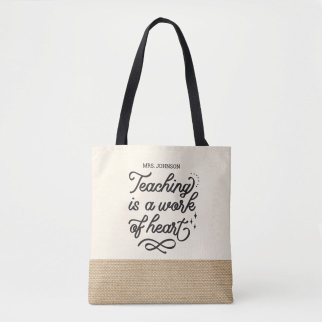 Imitate für die Lehrerbewertung auf Inspiration Tasche (Vorderseite)